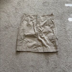 Sonoma Tan Cargo Skirt